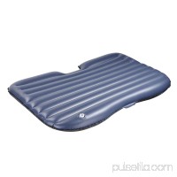 Yescom Inflatable Mattress Car Air Bed Backseat Cushion Travel Camping w/ Pillow Pump   